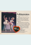 Reklam för dockan Sindy med balettkläder