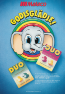 Reklam för tablettaskarna Duo från Malaco