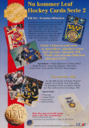 Annons för Leaf Hockeysamlarkort