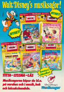 Reklam för musiksagor på kassett från Select