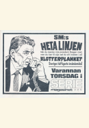Reklam för tidningen Seriemagasinet och deras insändarsida Heta Linjen