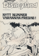 Internreklam för serietidningen Sagotidningen Disneyland