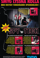 Reklam för spionleksaker från TYCO