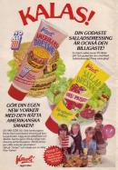 Annons för dressing från Kavli - salladsdressing och hamburgerdressing
