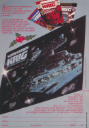 Reklam för en adventskalender med motiv från Star Wars som man kunde skicka efter 1984