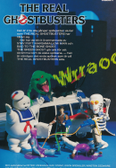 Annons för leksaker från The Real Ghostbusters