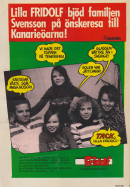 Reklam för Önskeklubben i tidningen Lilla Fridolf