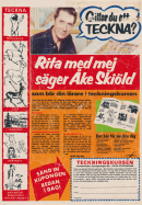 Annons för teckningskurs signerad Åke Skiöld