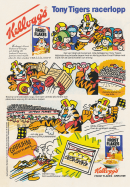 Reklam i serieformat för Kellogg's Frost Flakes